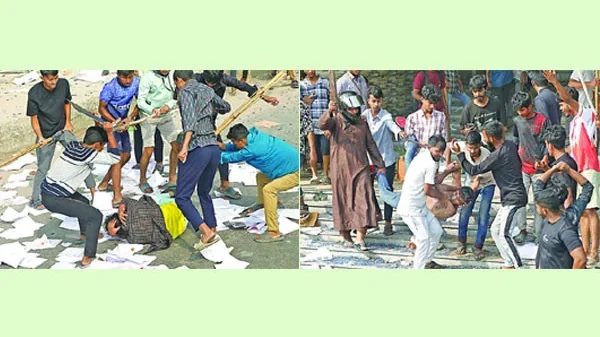 ড. মাহবুবুর রহমান মোল্লা কলেজে গতকাল হামলা চালানো হয়। মারধর করা হয় কয়েকজনকে